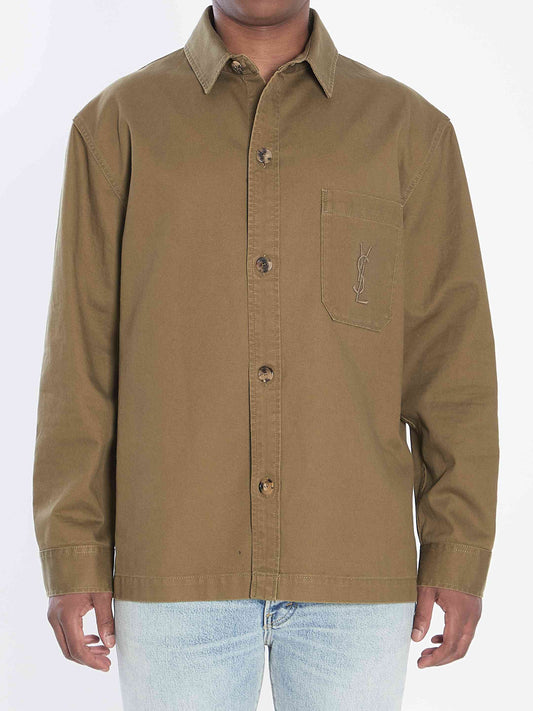 Saint Laurent Men Cassandre Overshirt