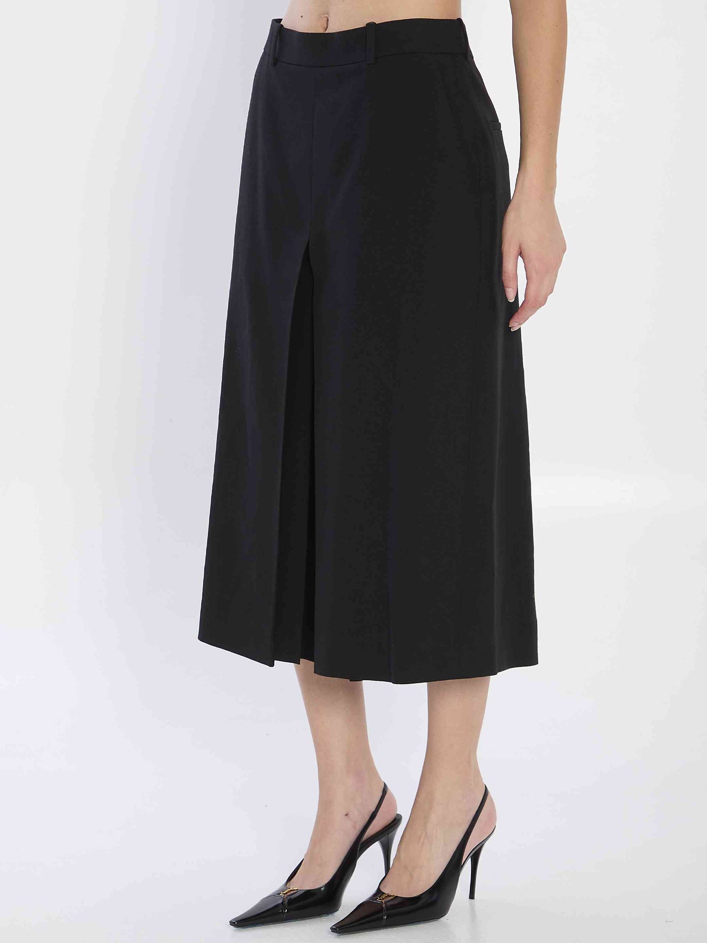 Saint Laurent Women Wool Skirt-Pants