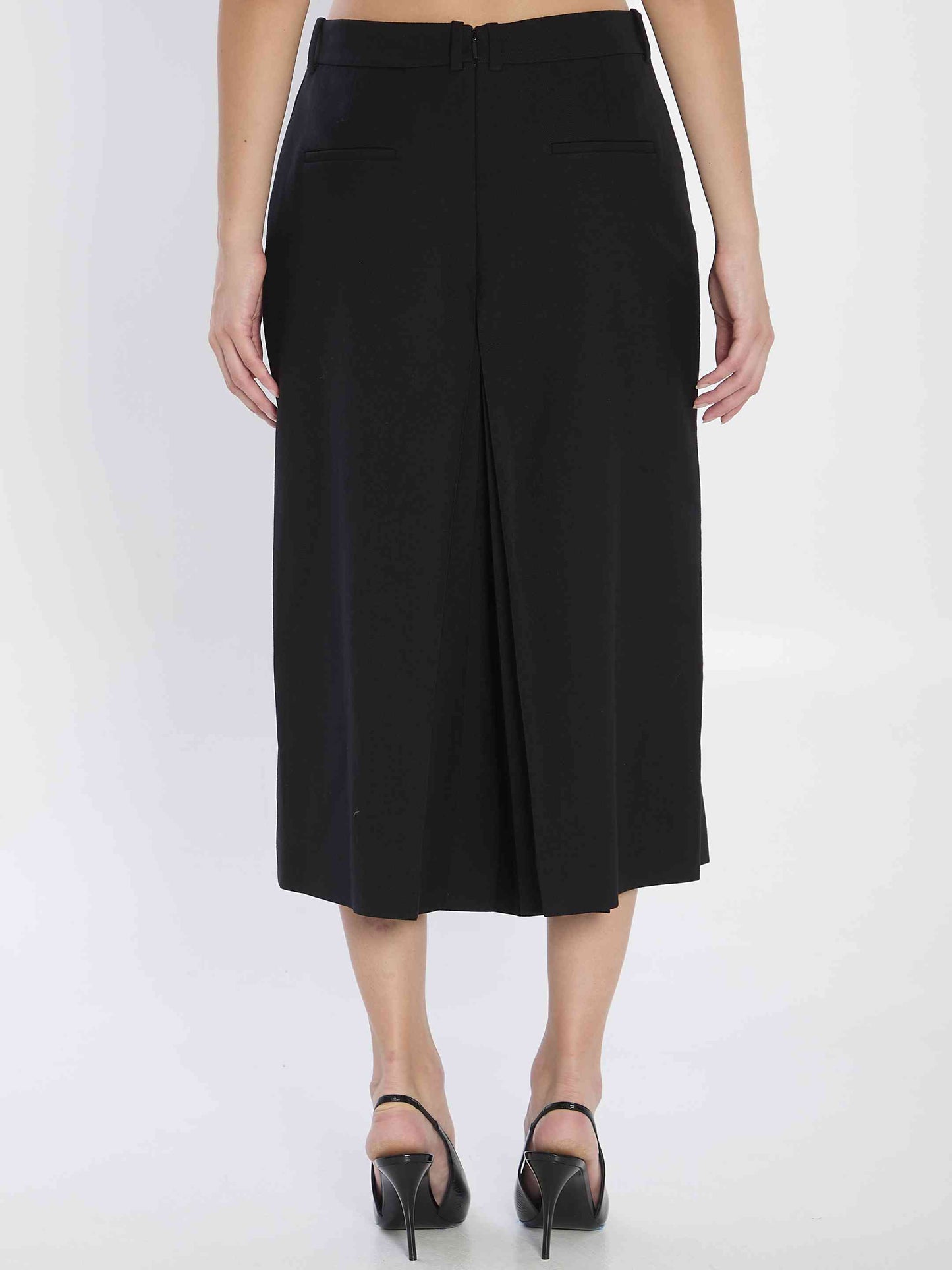 Saint Laurent Women Wool Skirt-Pants