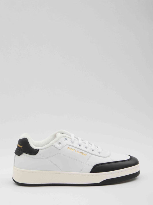 Saint Laurent Men Sl/61 Sneakers In Smooth Leather