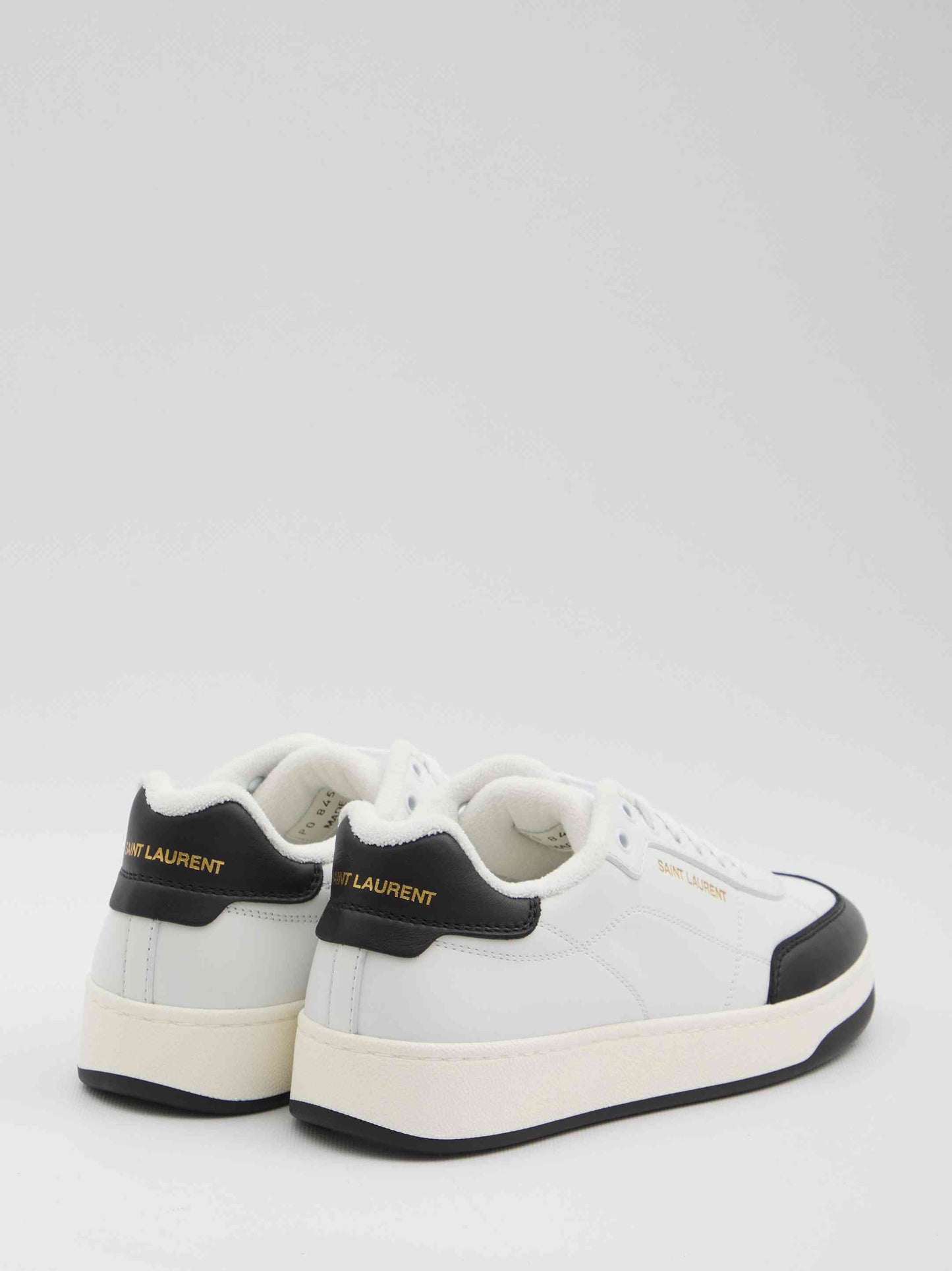 Saint Laurent Men Sl/61 Sneakers In Smooth Leather