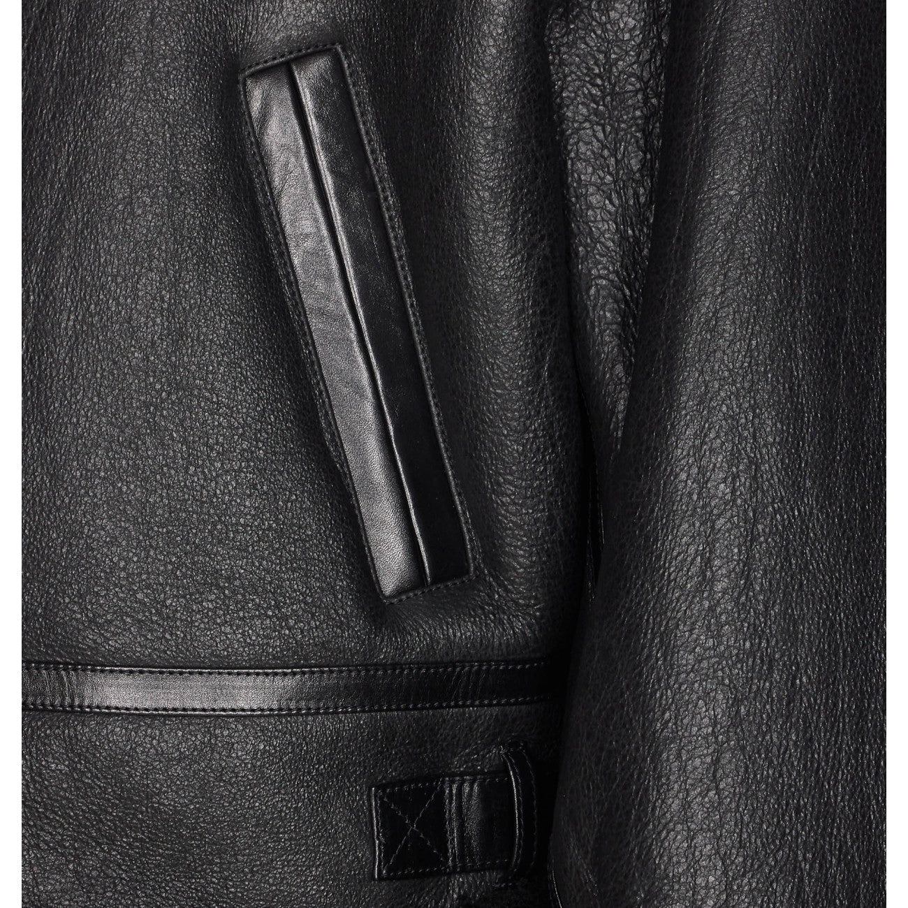 Saint Laurent Men Leather Bomber