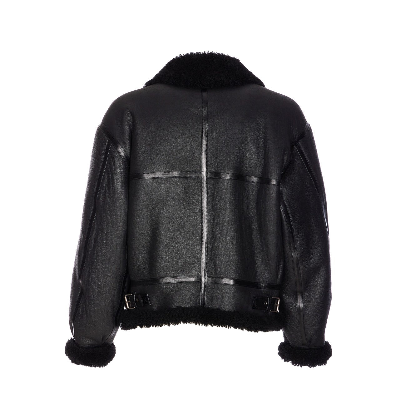 Saint Laurent Men Leather Bomber