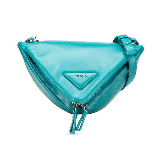 Prada Triangle Padded Nappa 2way Bag