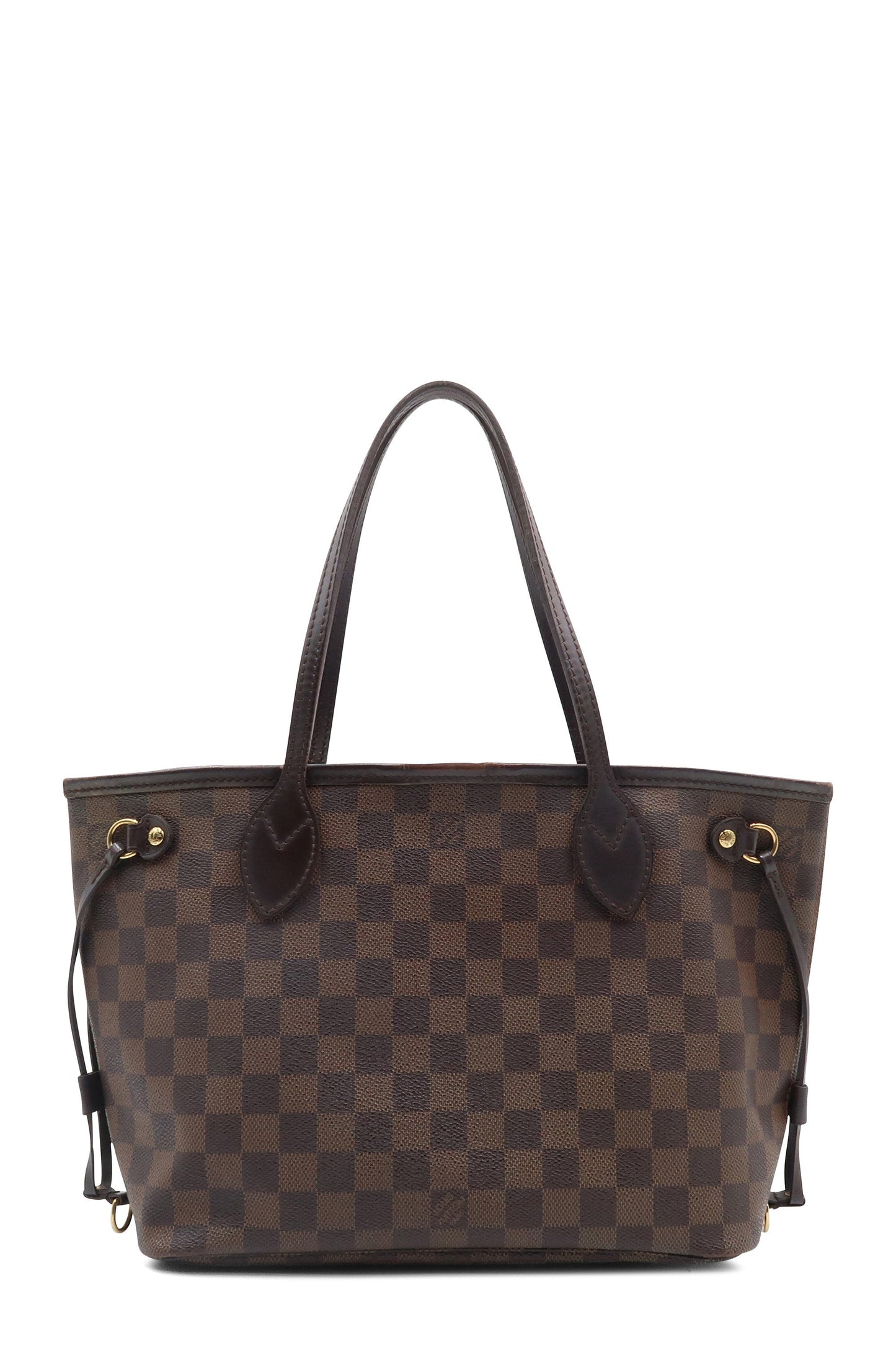 Louis Vuitton Damier Ebene Neverfull PM Brown