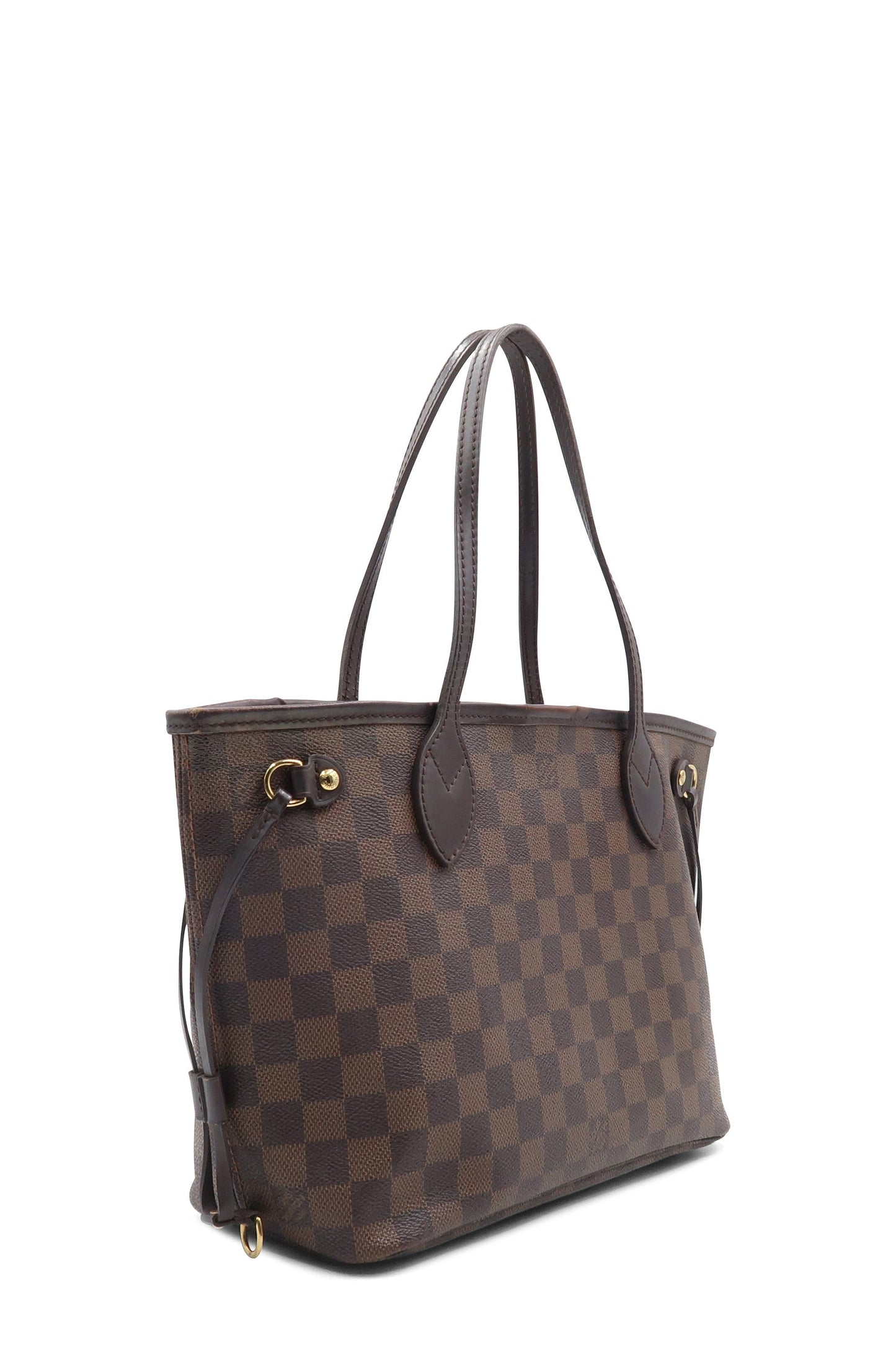 Louis Vuitton Damier Ebene Neverfull PM Brown