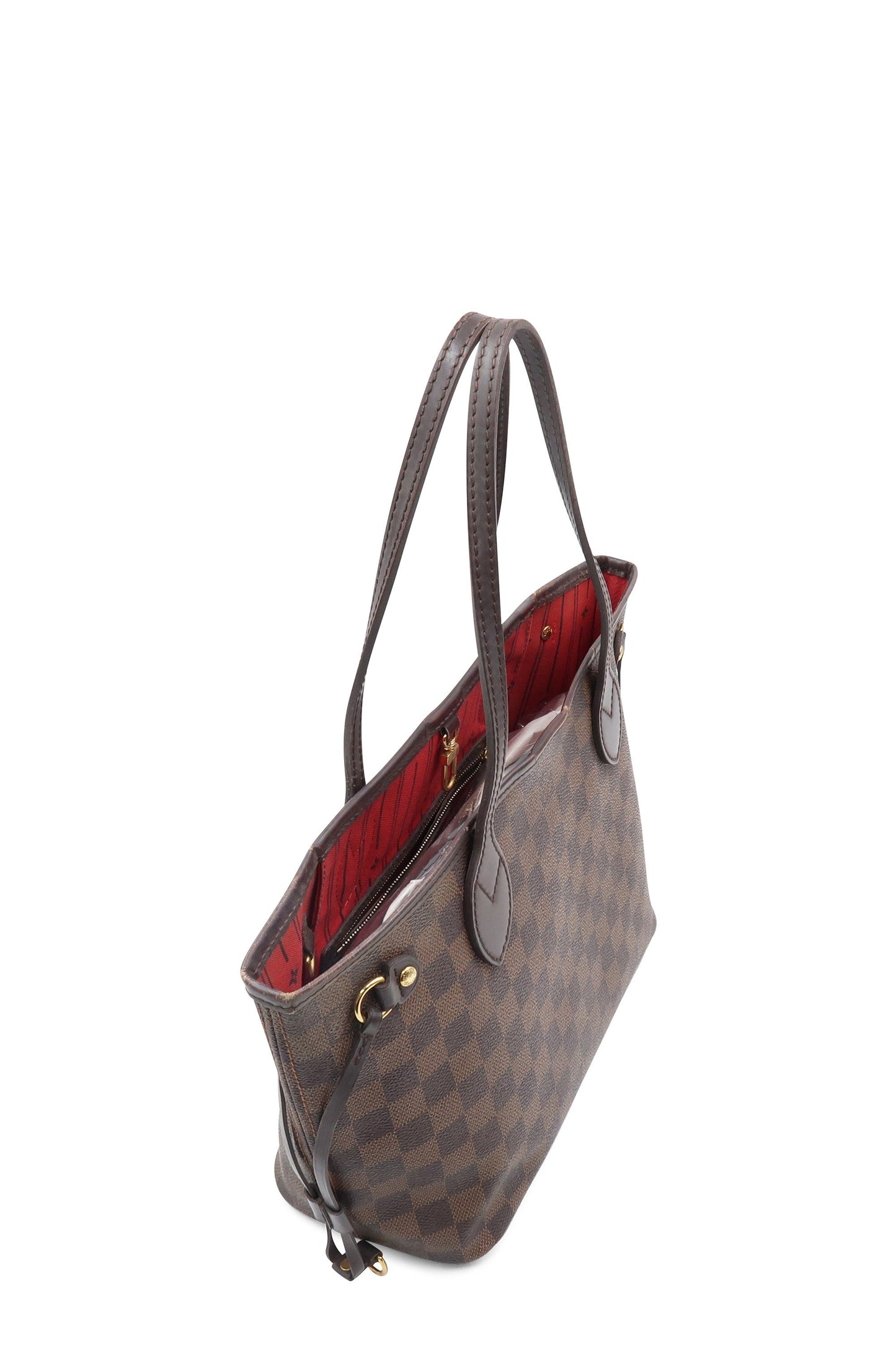 Louis Vuitton Damier Ebene Neverfull PM Brown