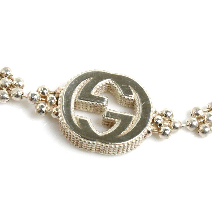 Gucci Interlocking G Silver 925 Bracelet
