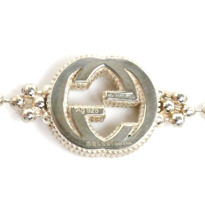 Gucci Interlocking G Silver 925 Bracelet