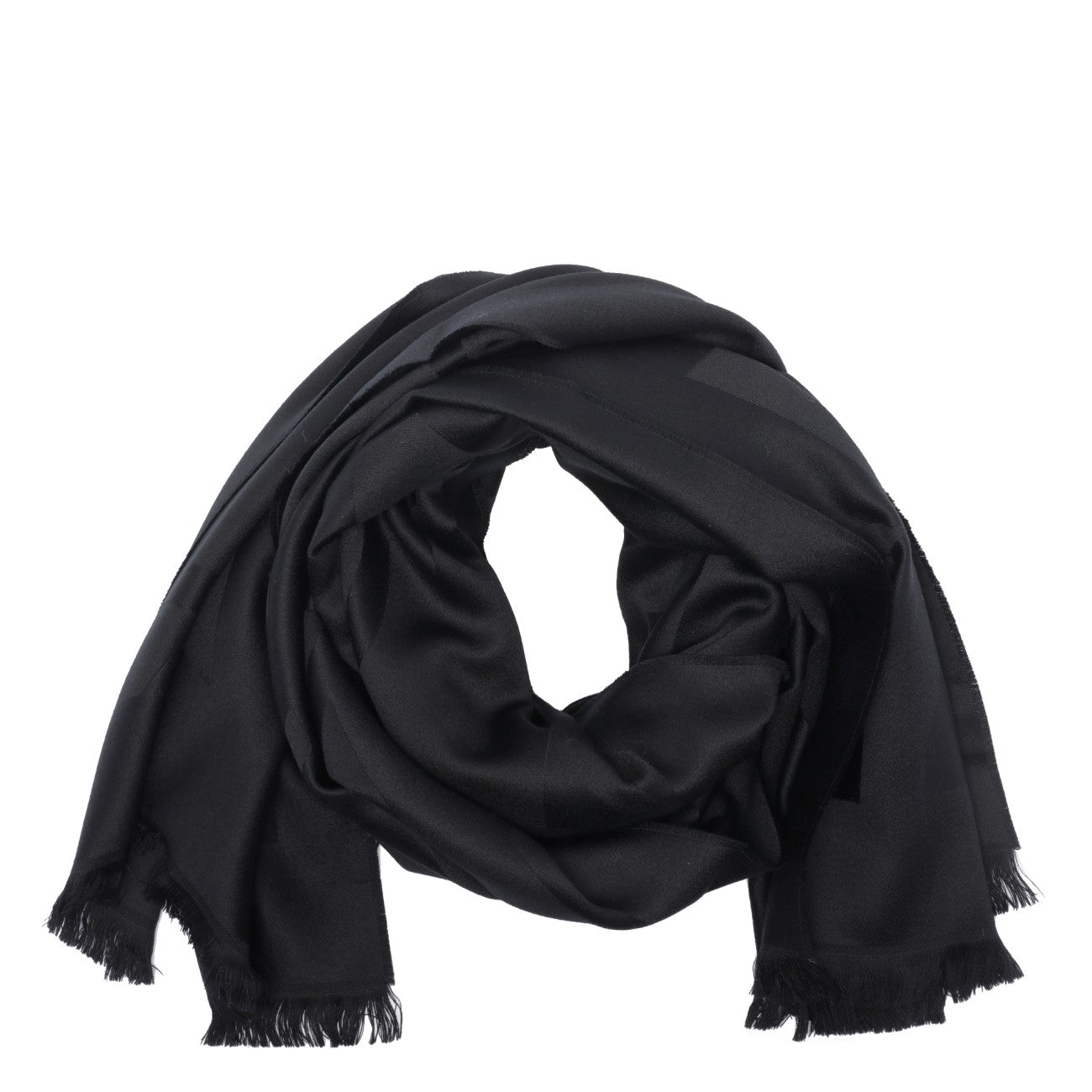 Saint Laurent Women Monogram Scarf