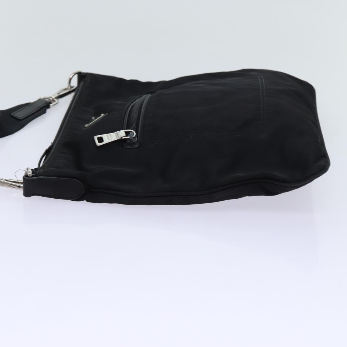 PRADA Shoulder Bag Nylon Black  mr013