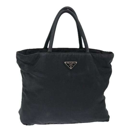 PRADA Tote Bag Nylon Black  mr103
