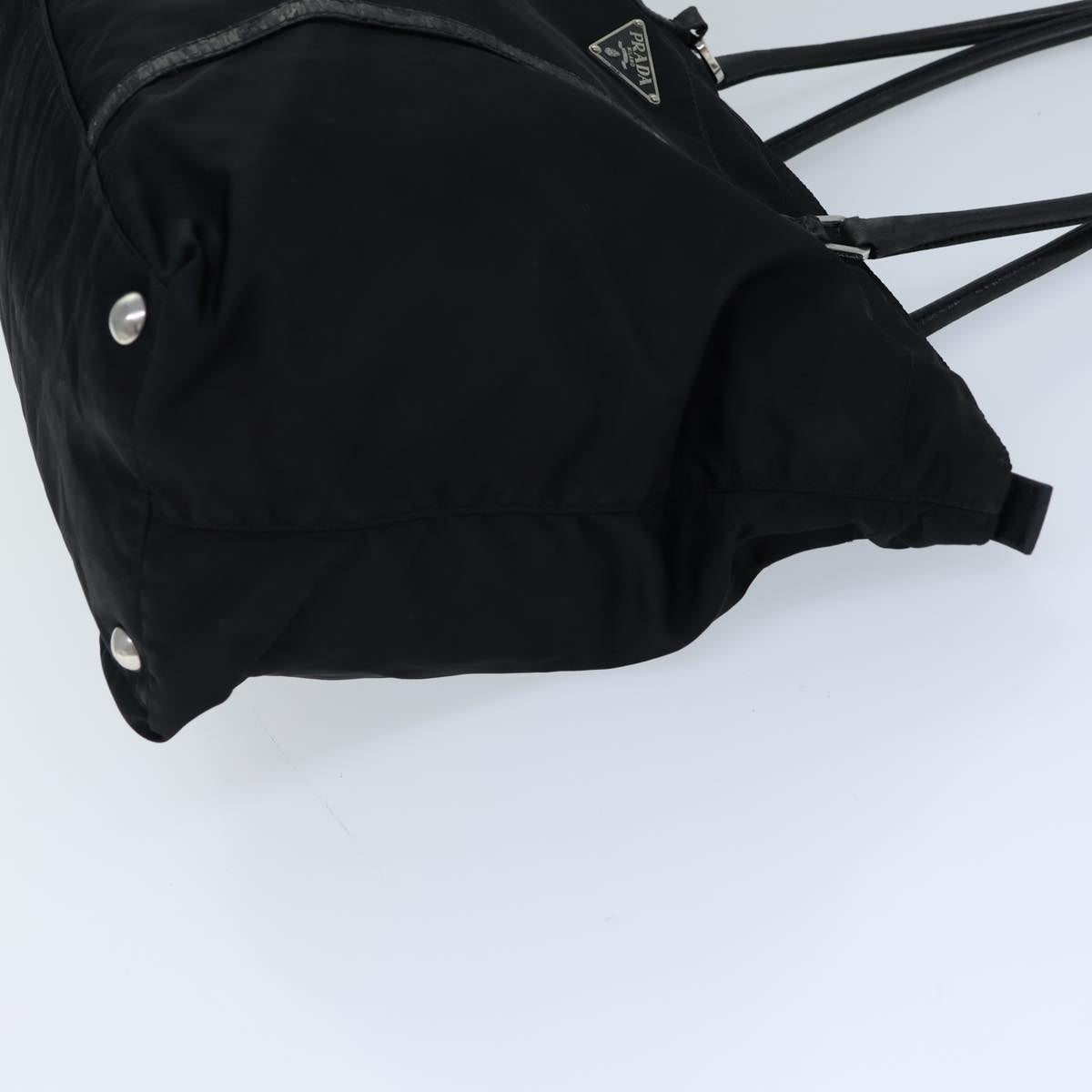 PRADA Tote Bag Nylon Black  mr134
