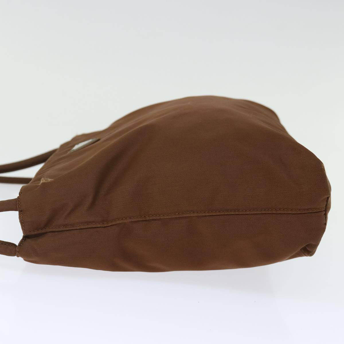 PRADA Tote Bag Nylon Brown  mr146