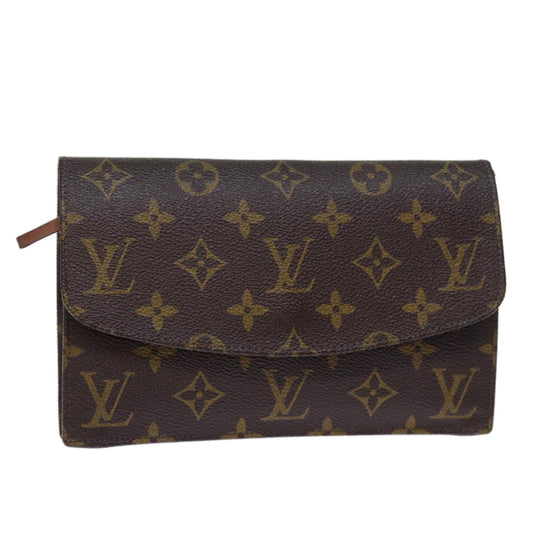 LOUIS VUITTON Monogram Pochette Rabat 20 Clutch Bag M51935 LV mr158