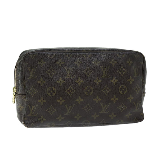 LOUIS VUITTON Monogram Trousse Toilette 28 Clutch Bag M47522 LV mr162