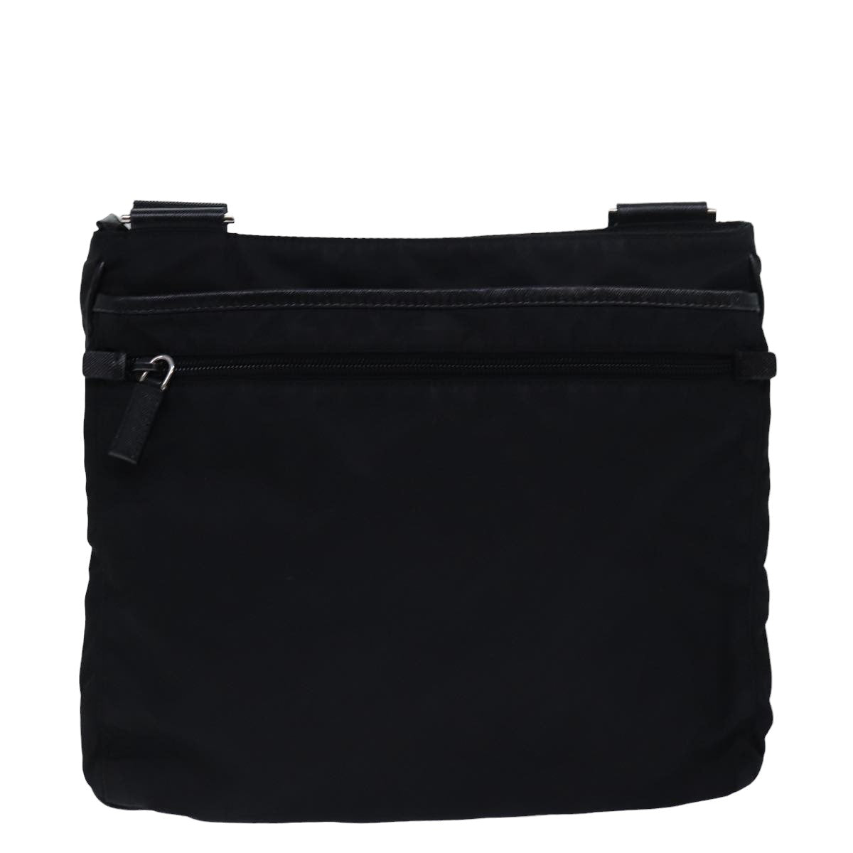 PRADA Shoulder Bag Nylon Black  mr234