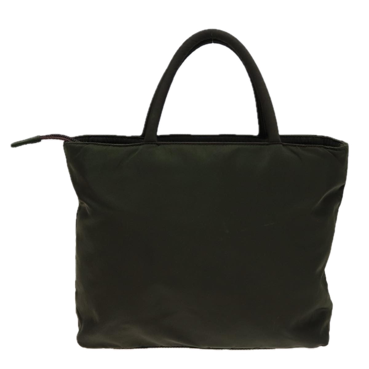 PRADA Hand Bag Nylon Khaki  mr282