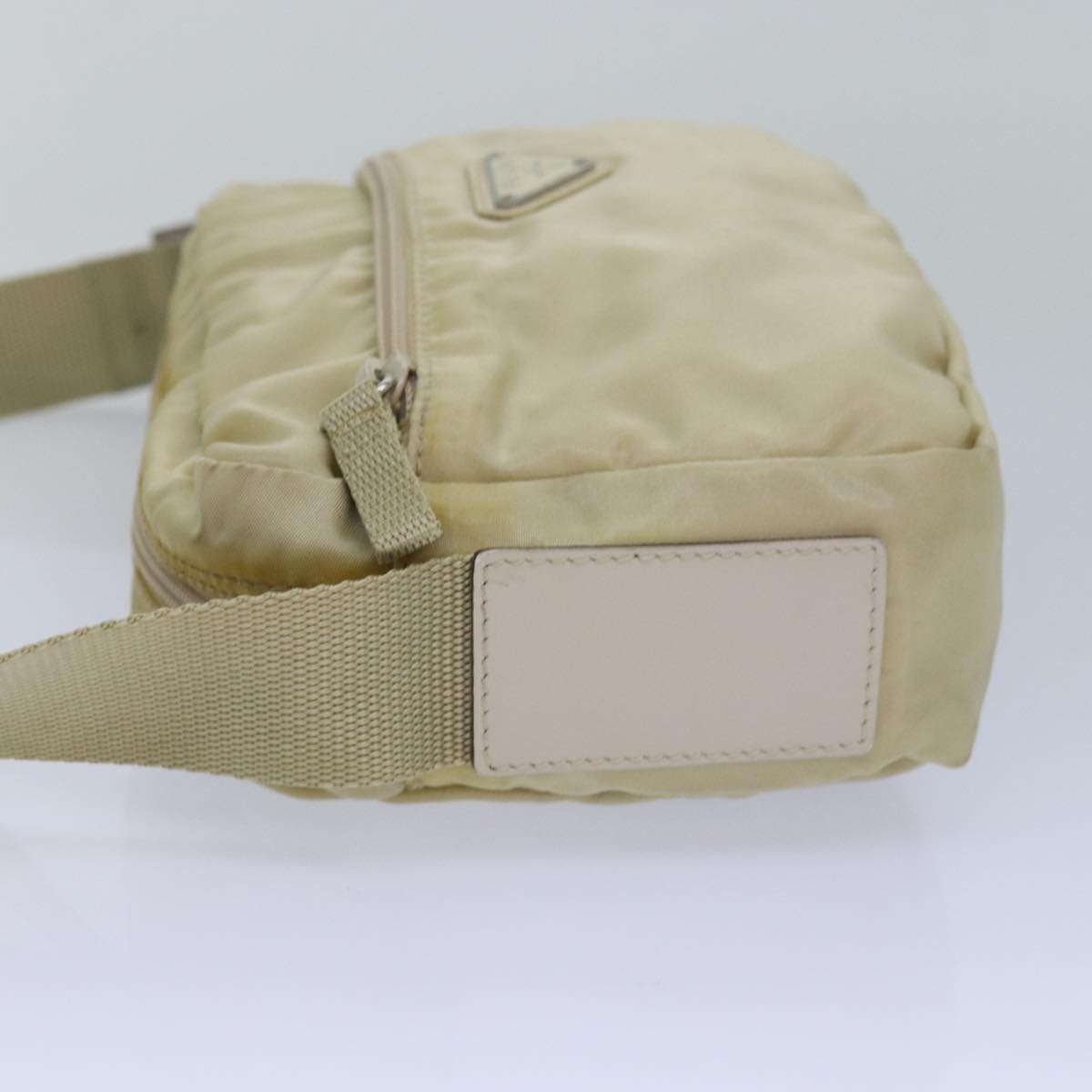 PRADA Shoulder Bag Nylon Beige  mr283