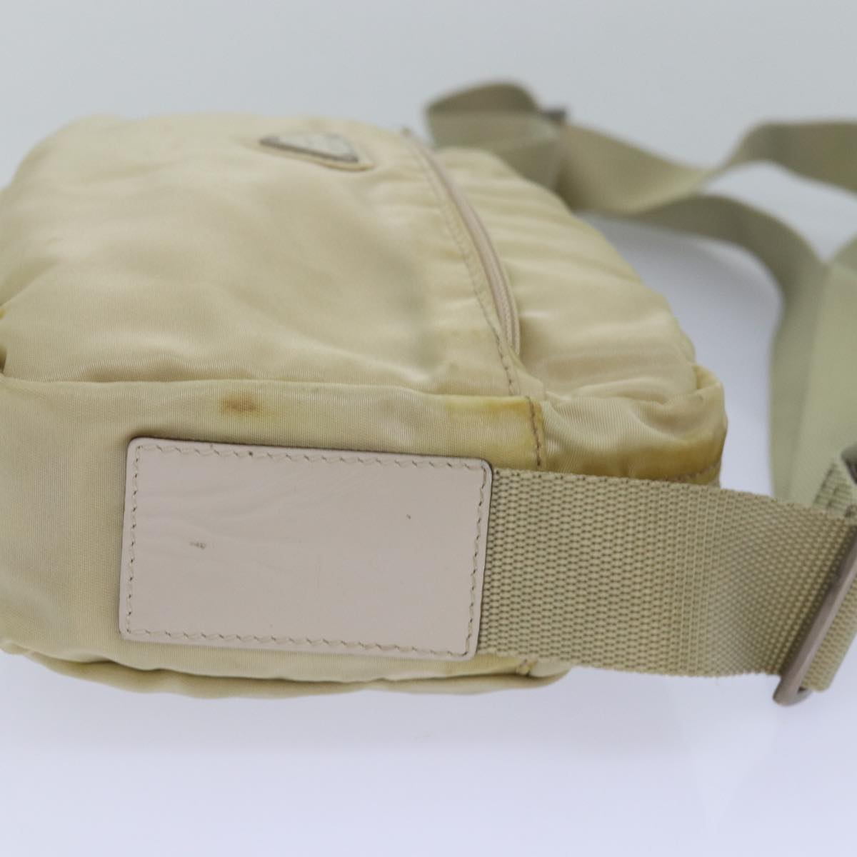 PRADA Shoulder Bag Nylon Beige  mr283