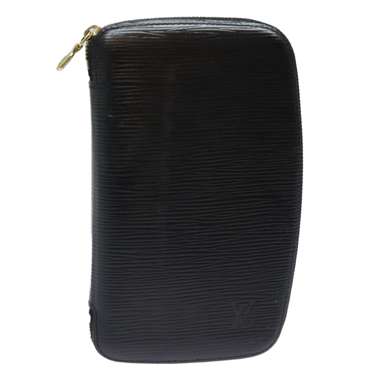 LOUIS VUITTON Epi Agenda Geode Travel Case Black M63872 LV mr347