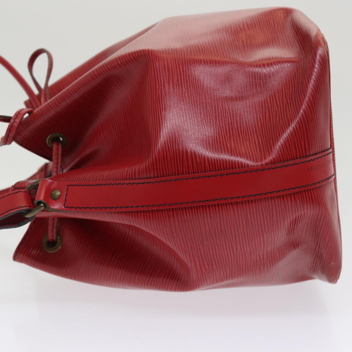 LOUIS VUITTON Epi Petit Noe Shoulder Bag Red M44107 LV mr357