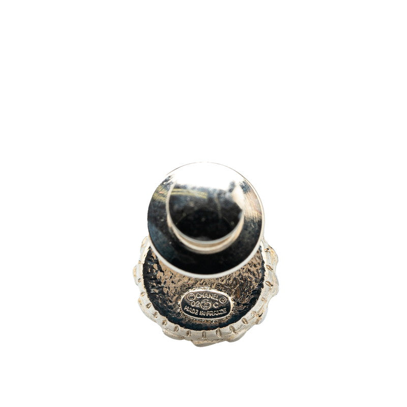 Chanel Coco Mark Rhinestone Tie Pin