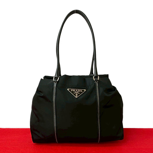 Prada Nylon Leather 2way Bag