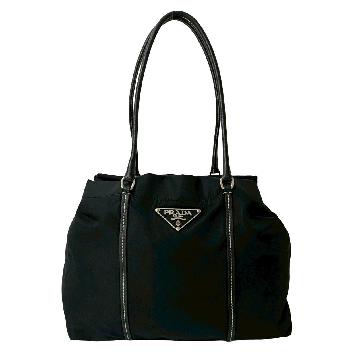 Prada Nylon Leather 2way Bag