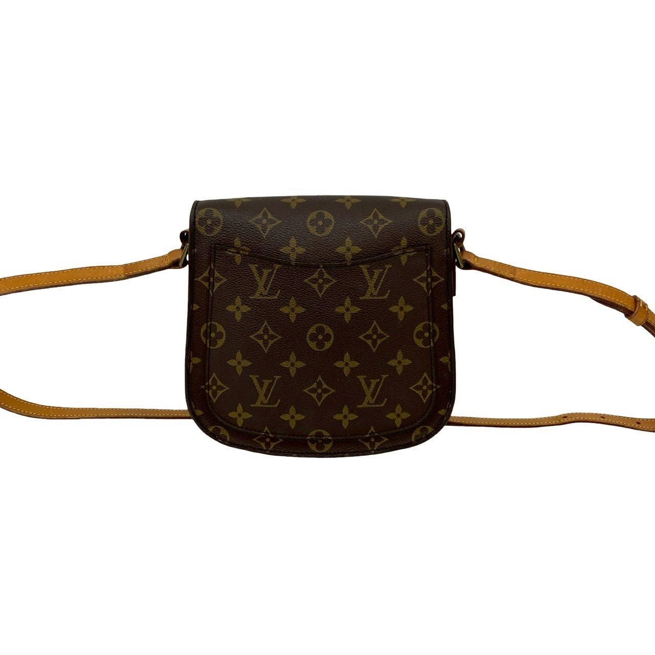 Louis Vuitton Saint Cloud Monogram Leather Shoulder Bag