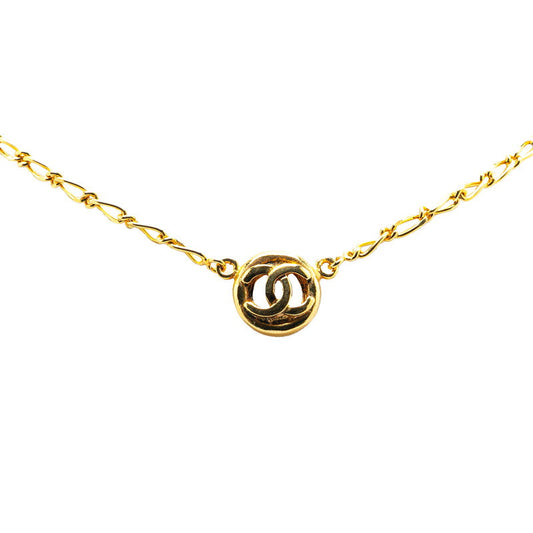 Chanel Vintage Coco Mark Necklace 1983