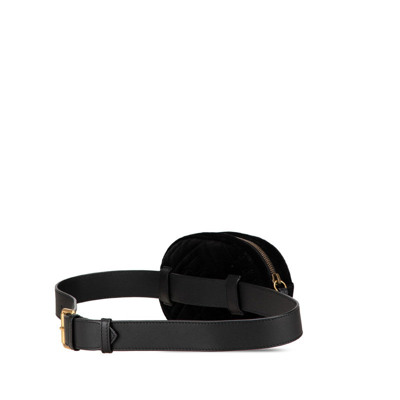 Gucci GG Marmont Velvet Belt Bag