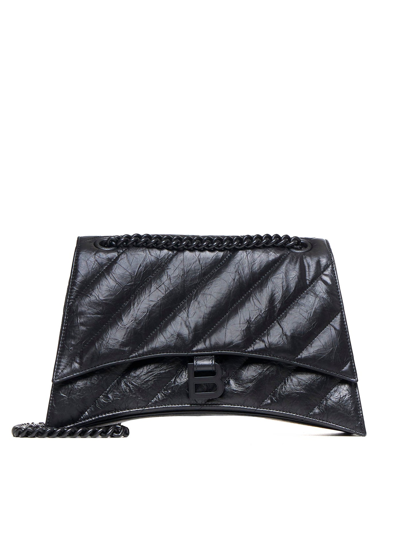 Balenciaga Women Crush Chain Leather Medium Bag