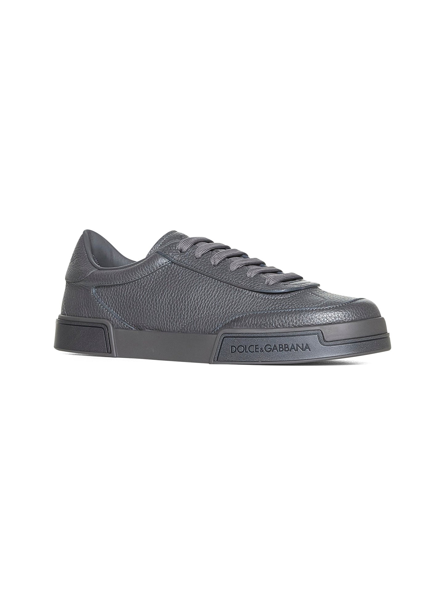 Dolce & Gabbana Men Grey Portofino Yatch Sneakers