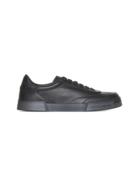 Dolce & Gabbana Men Black Portofino Yatch Sneakers