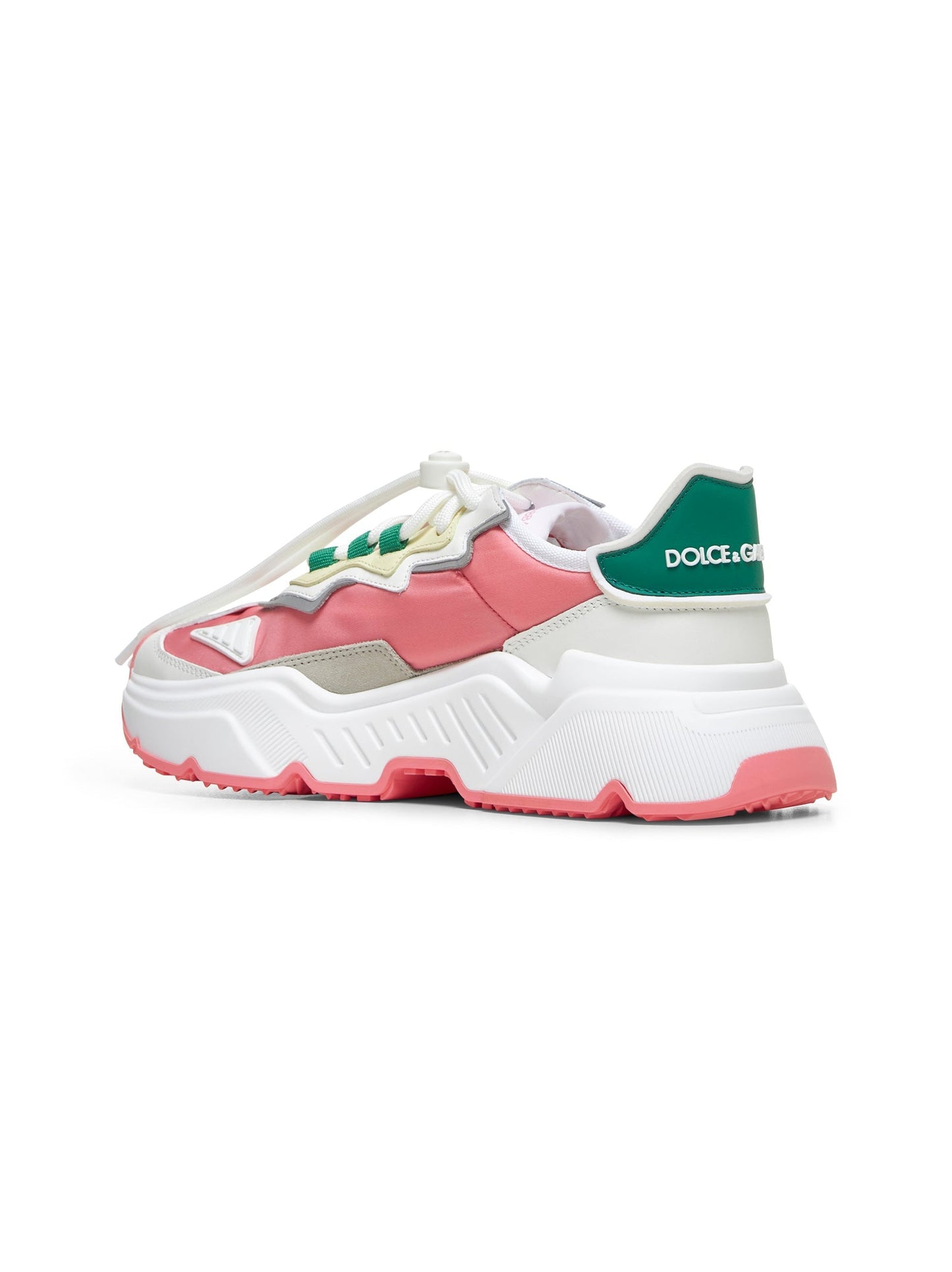 Dolce & Gabbana Women White Dg Patch Daymaster Sneakers