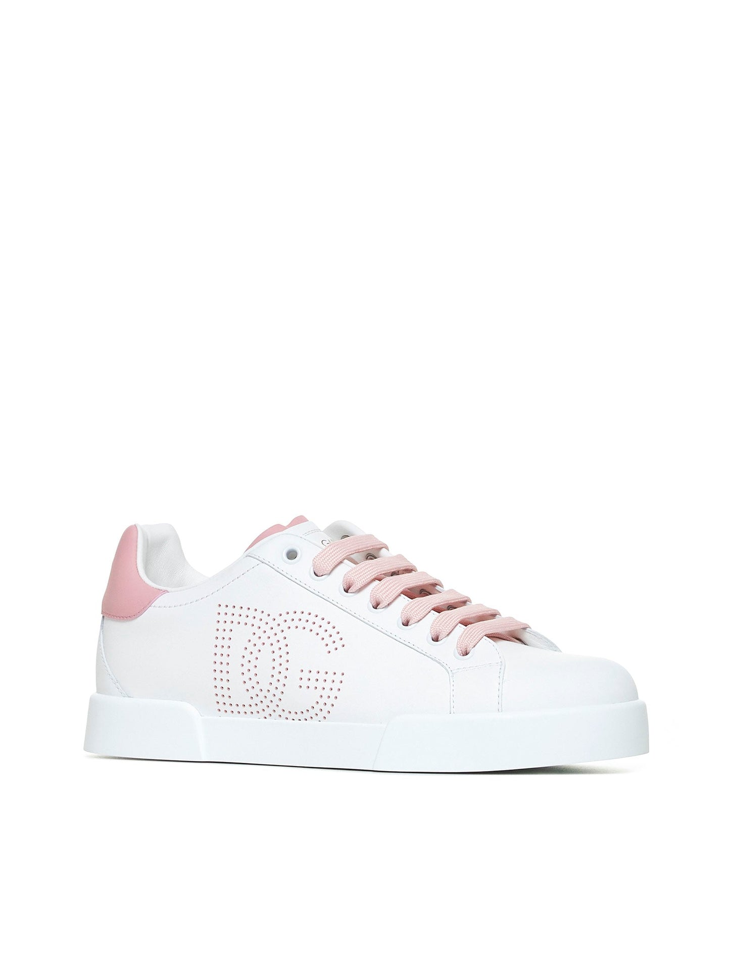 Dolce & Gabbana Women Portofino Leather Sneakers