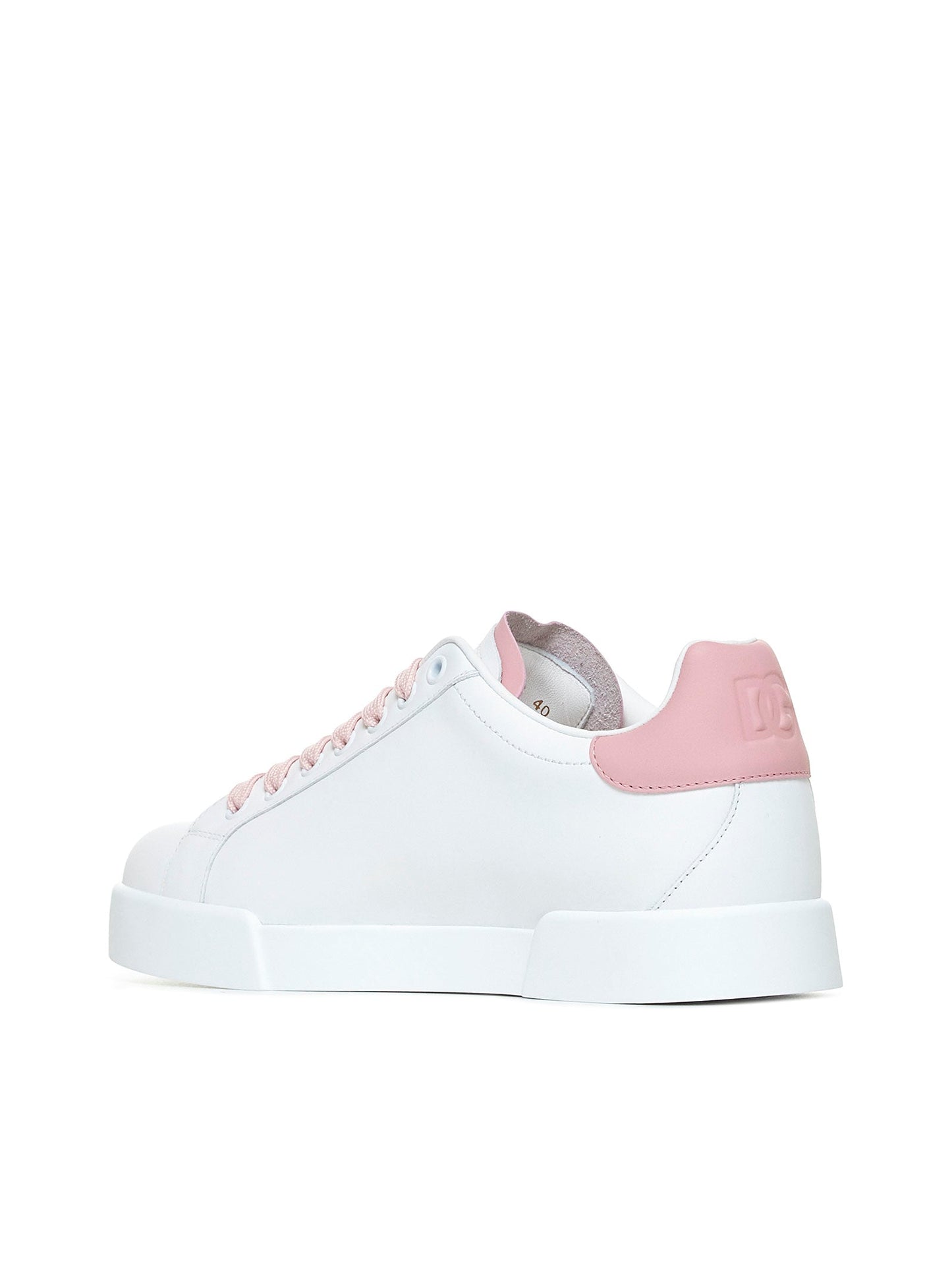 Dolce & Gabbana Women Portofino Leather Sneakers