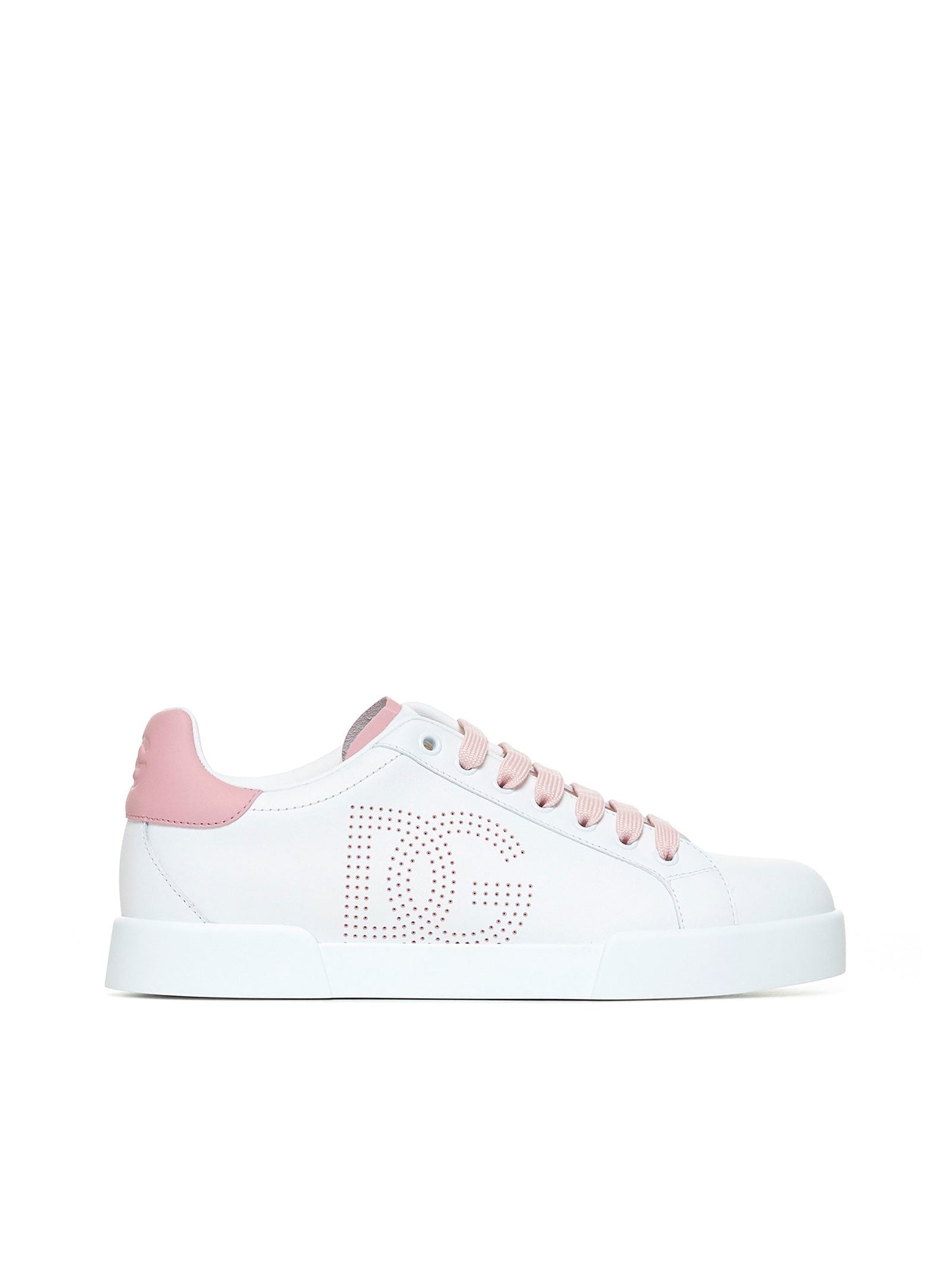 Dolce & Gabbana Women Portofino Leather Sneakers