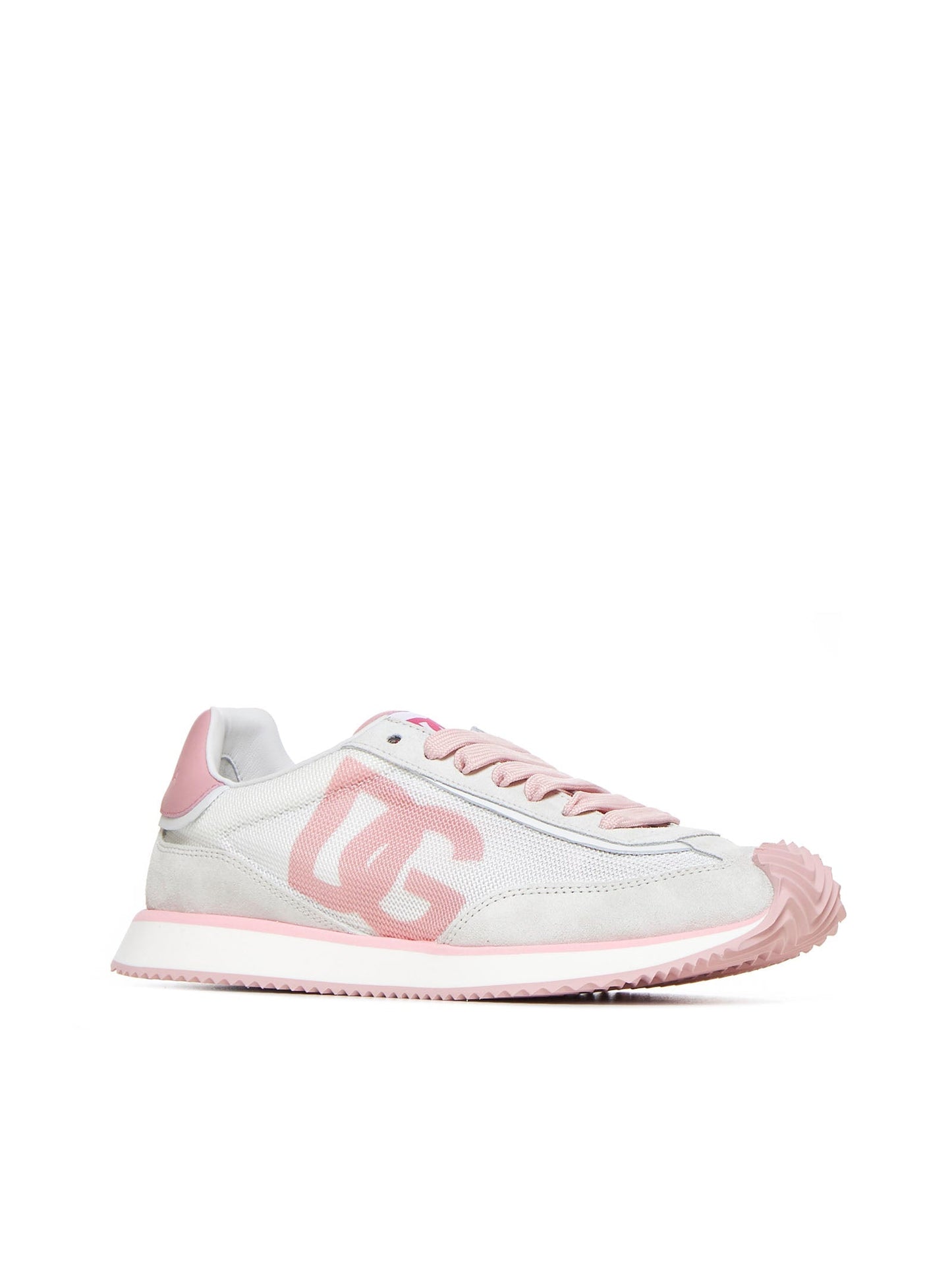 Dolce & Gabbana Women Aria Mesh And Leather Sneakers