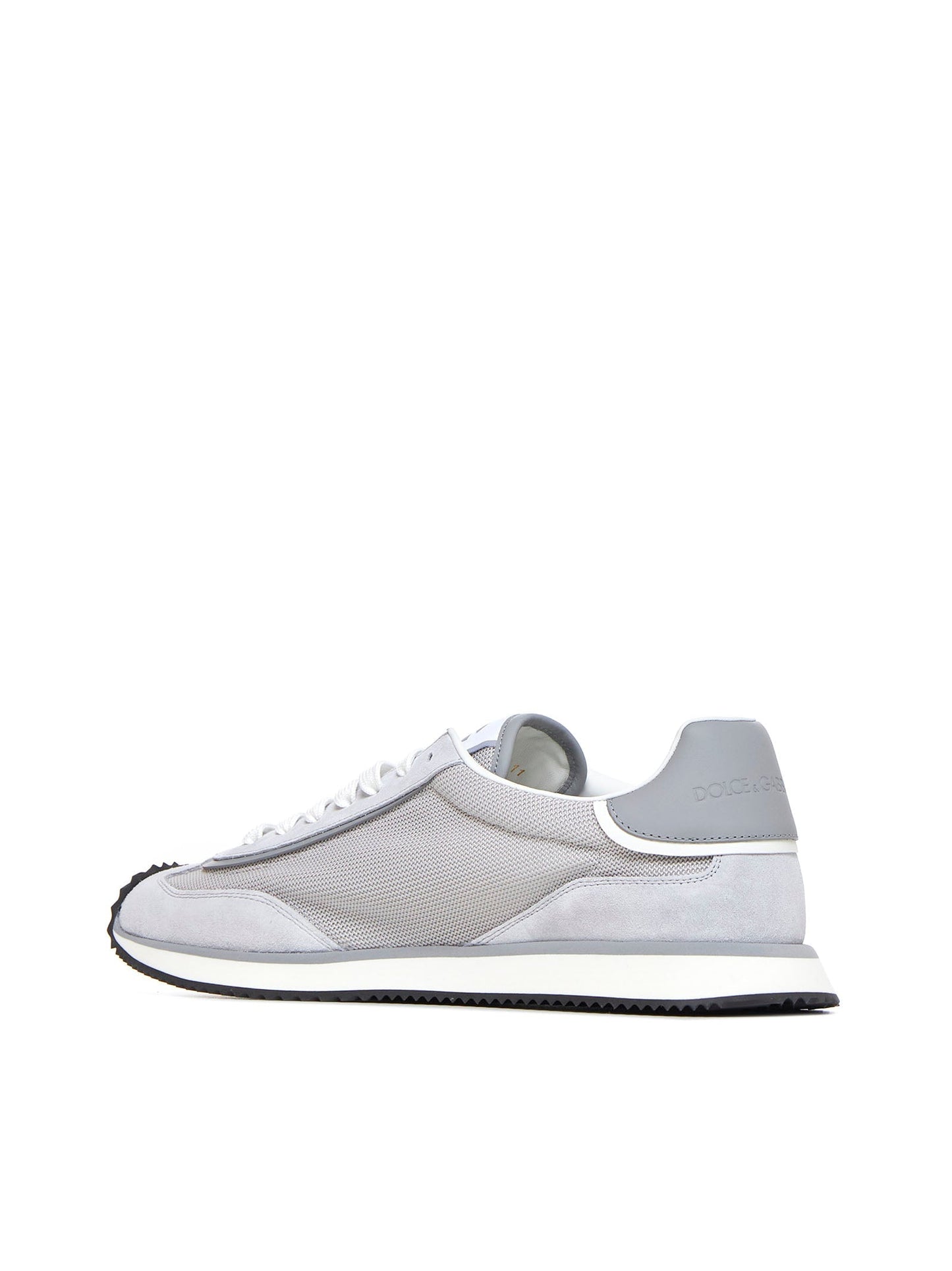 Dolce & Gabbana Men Aria Mesh And Leather Sneakers