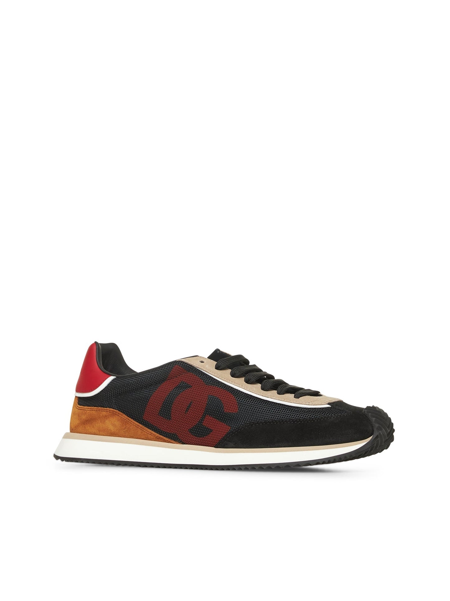 Dolce & Gabbana Men Black Dg Cushion Sneakers