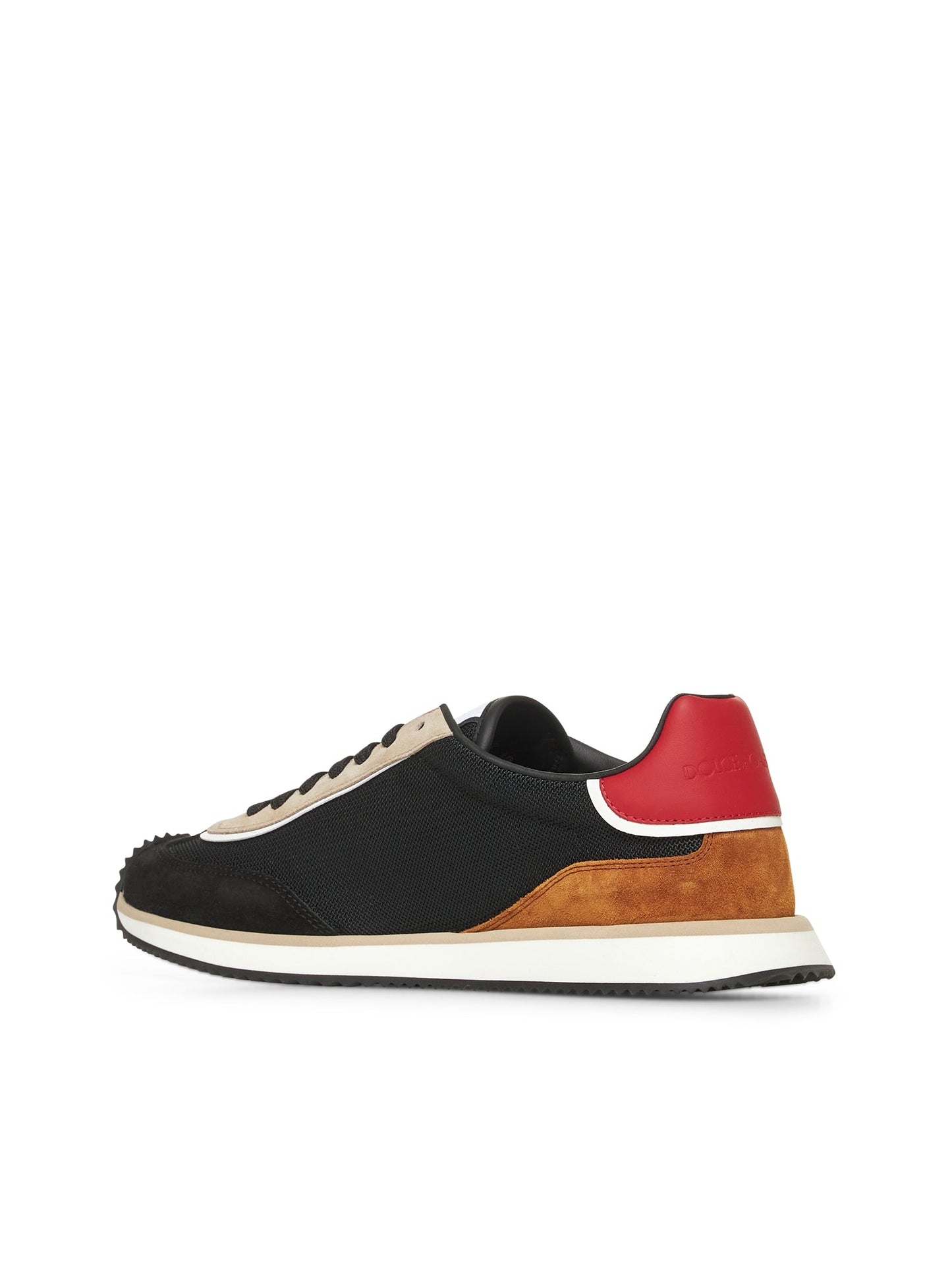 Dolce & Gabbana Men Black Dg Cushion Sneakers