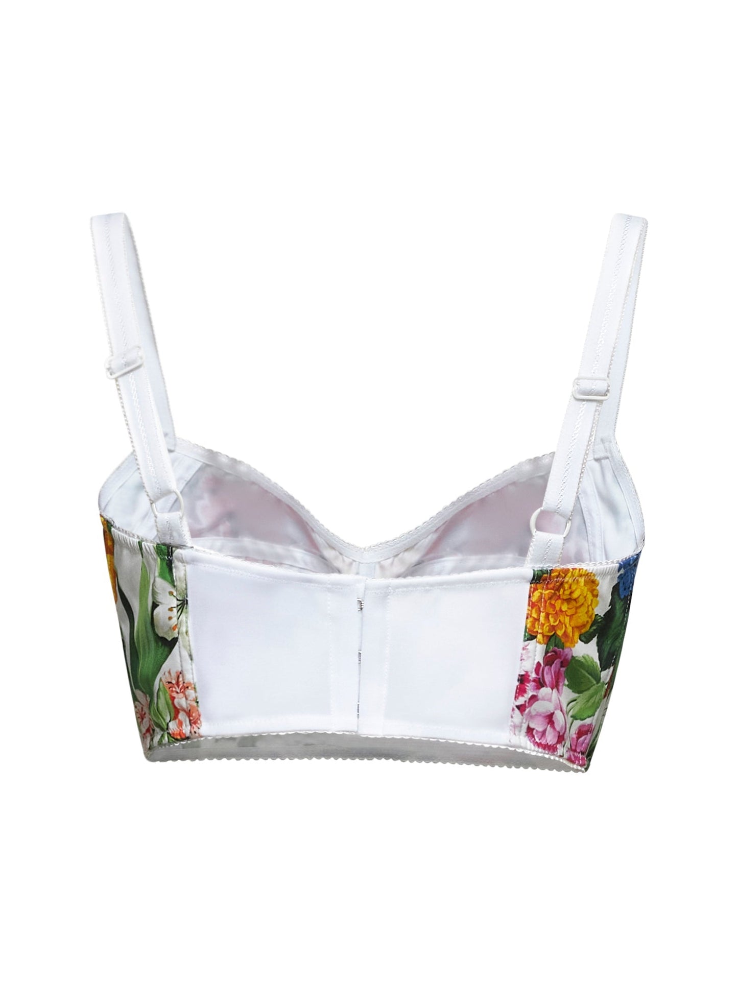 Dolce & Gabbana Women Floral Print Stretch Bralette Top