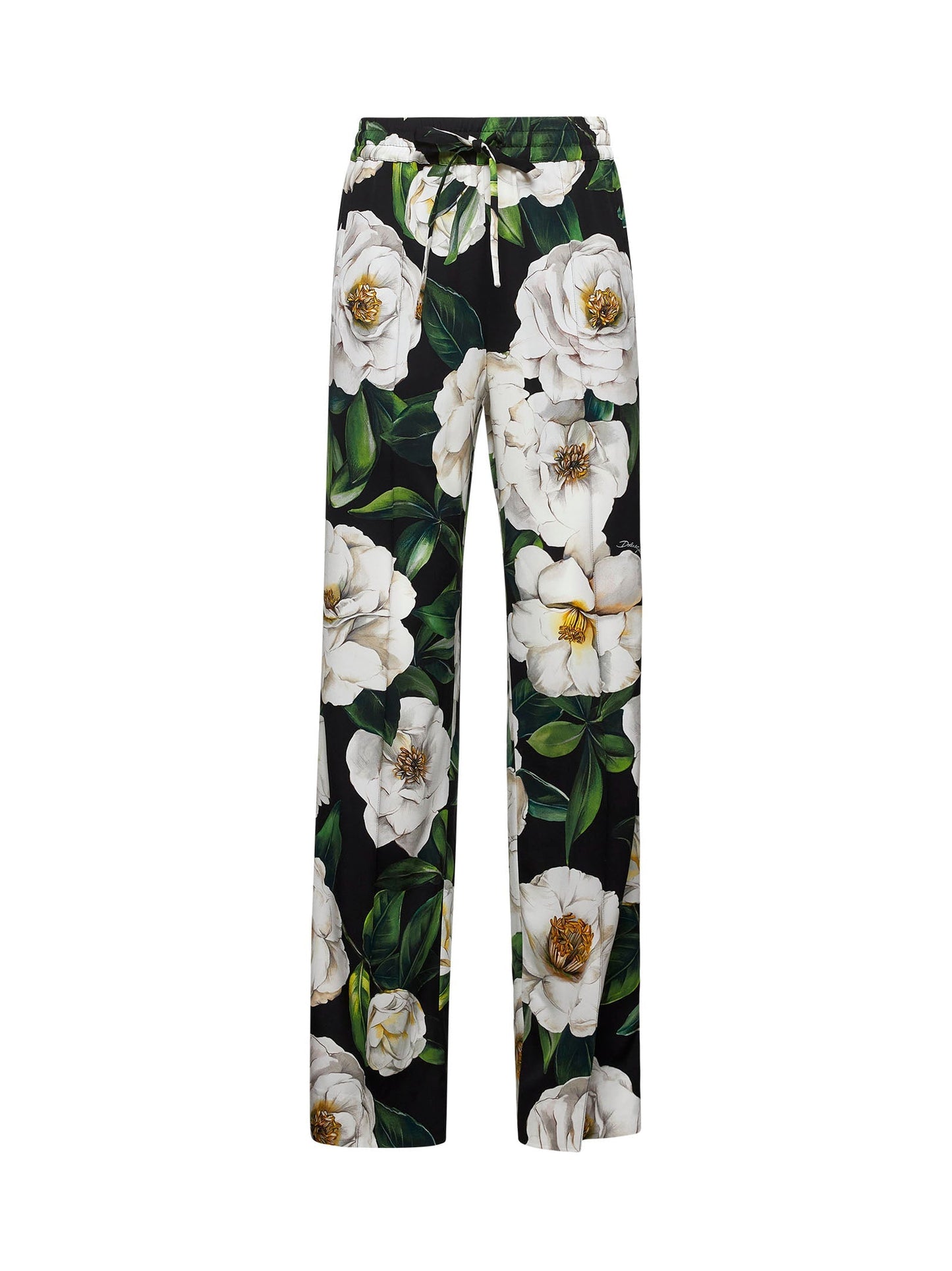 Dolce & Gabbana Women Gardenia Print Pajama Trousers