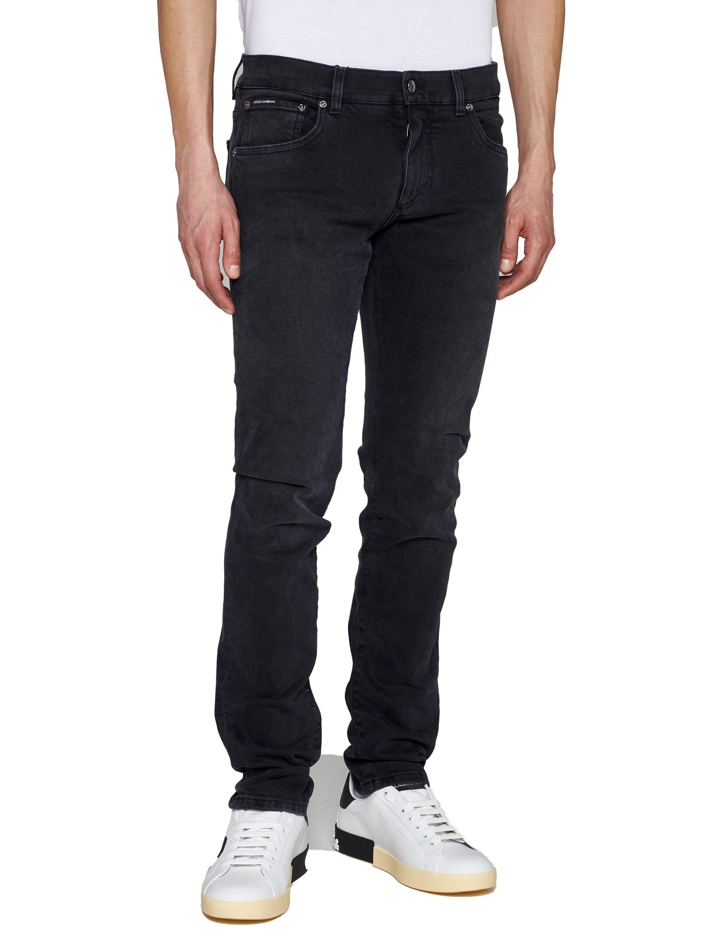 Dolce & Gabbana Men 5 Pocket Jeans Dolce E Gabbana