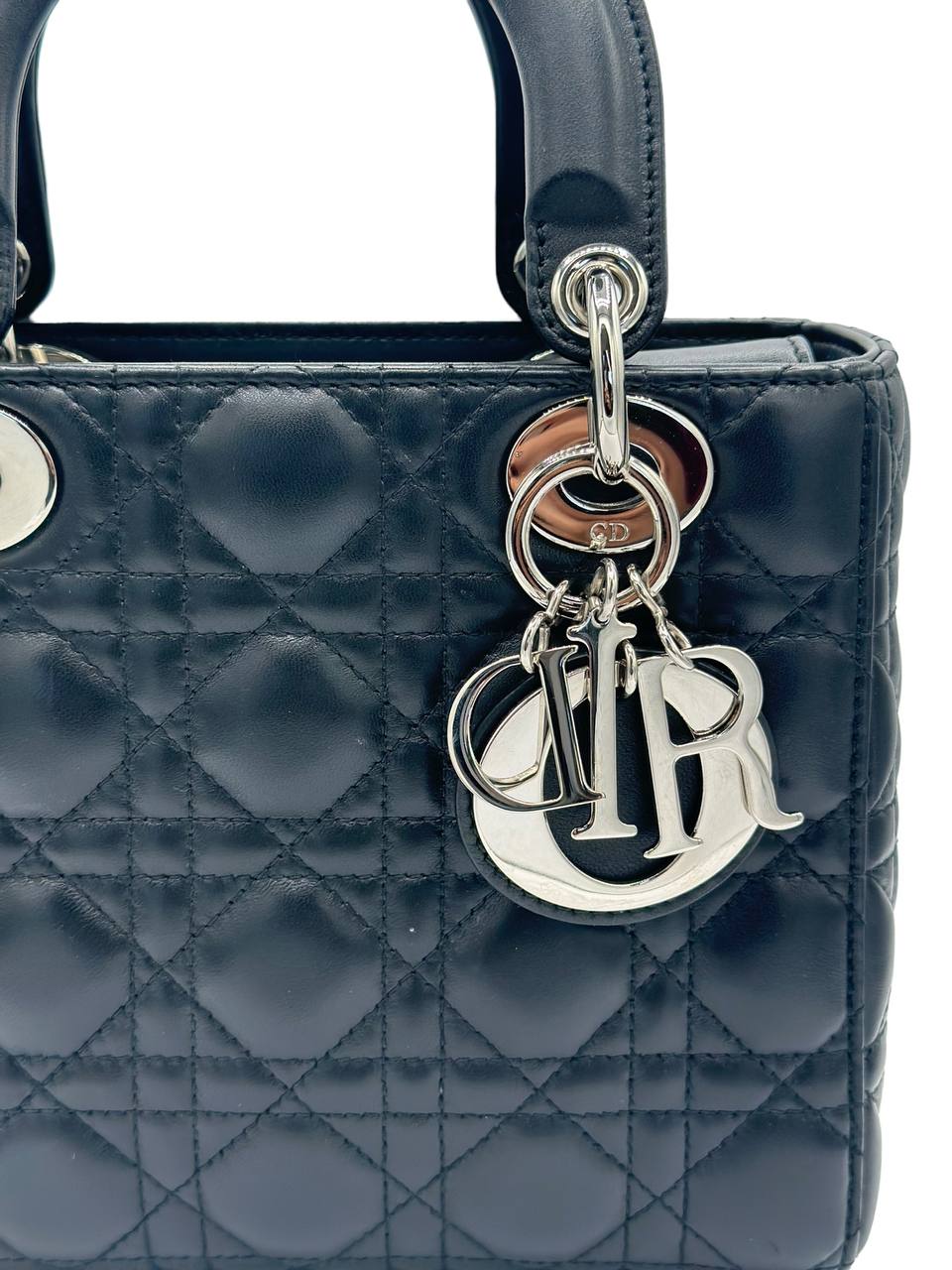 Black Leather Lady Dior