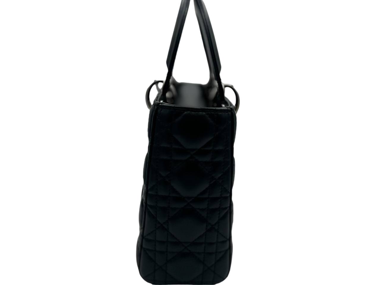Black Leather Lady Dior