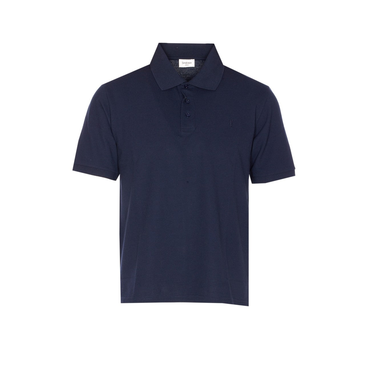 Saint Laurent Men Piquet Cassandre Polo