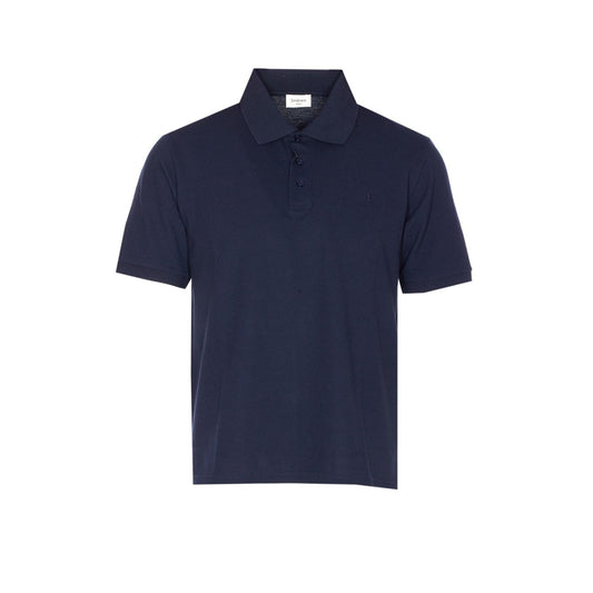 Saint Laurent Men Piquet Cassandre Polo